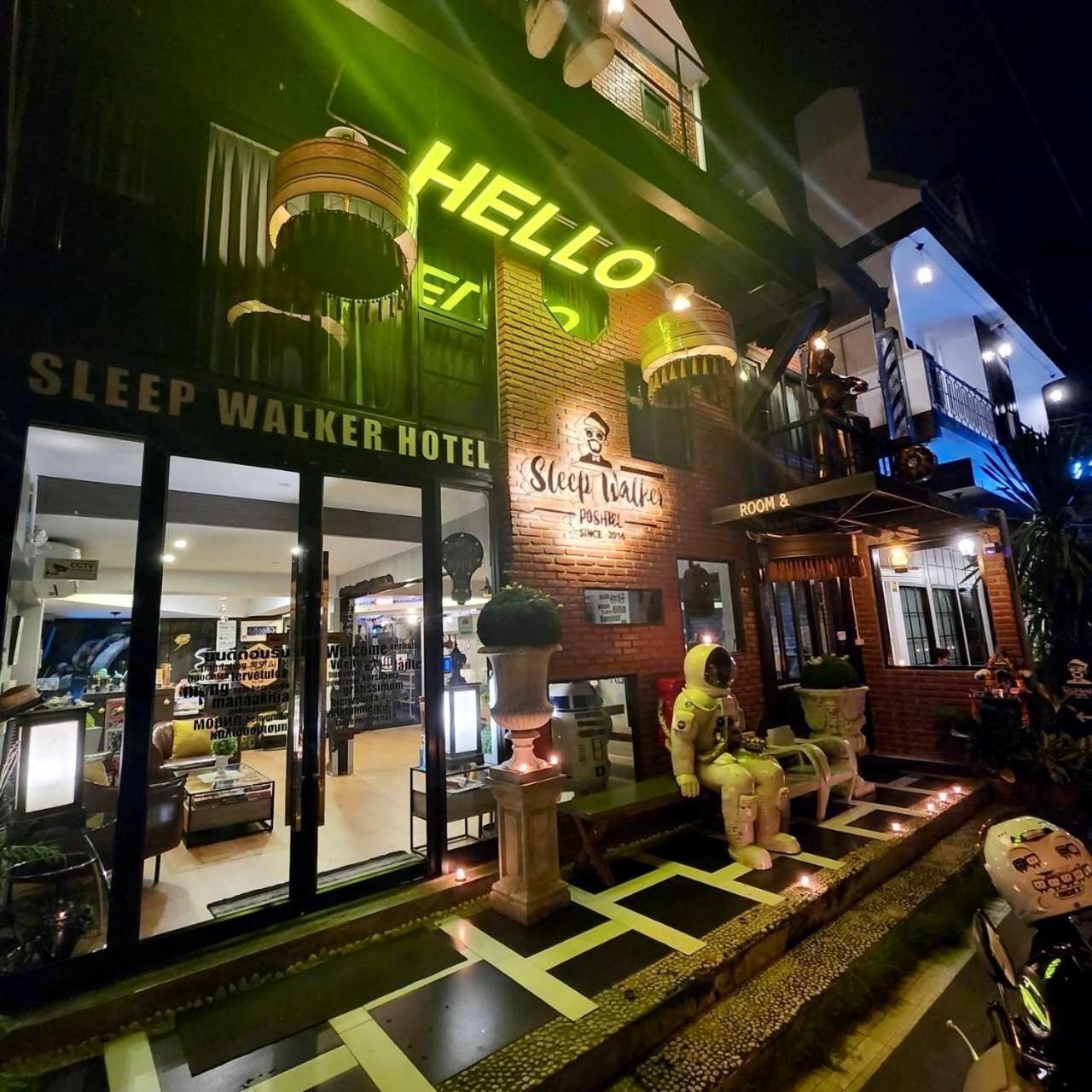 Sleep Walker Poshtel Hostel Chiang Mai Luaran gambar